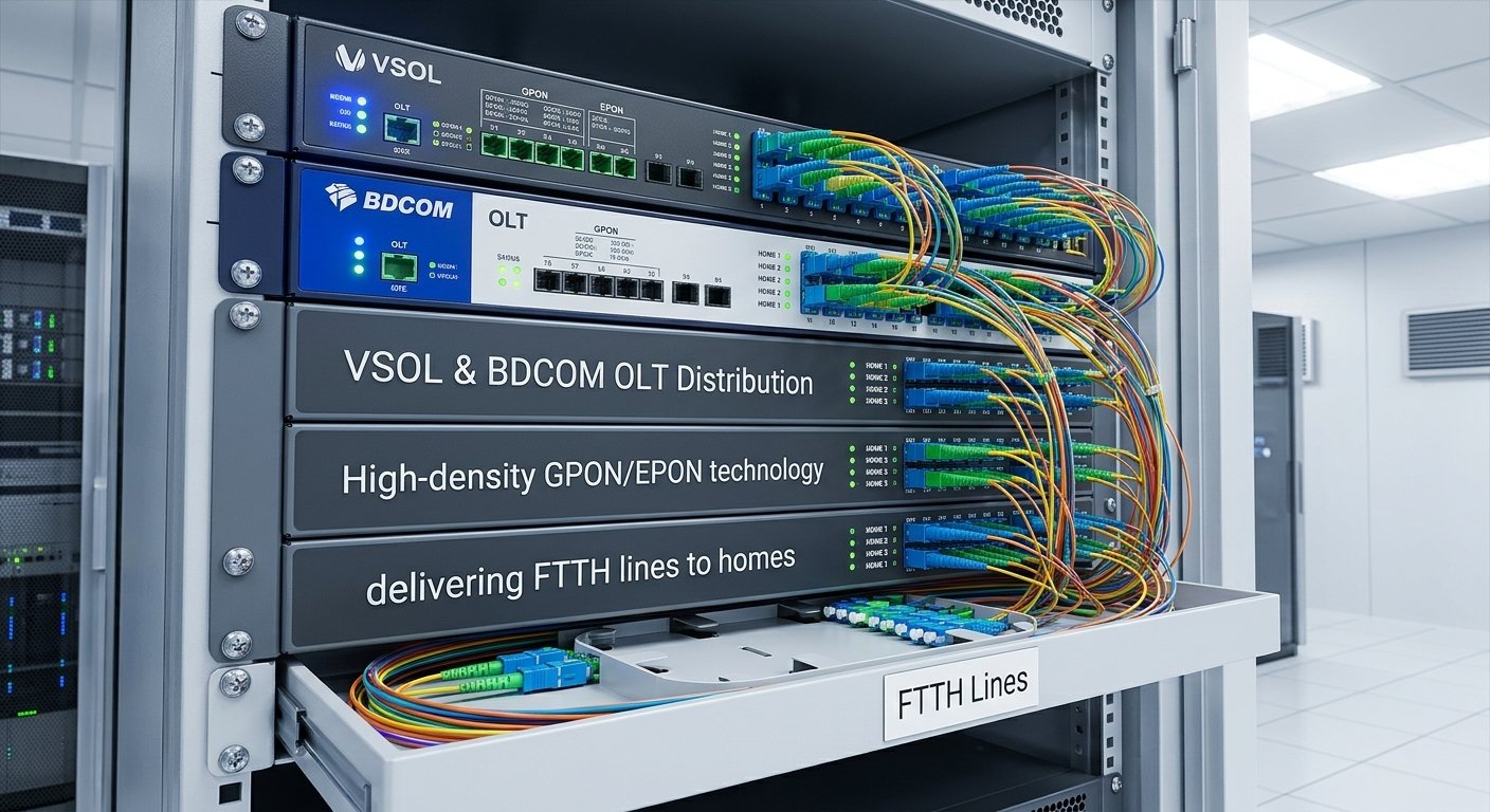 OLT Rack Setup